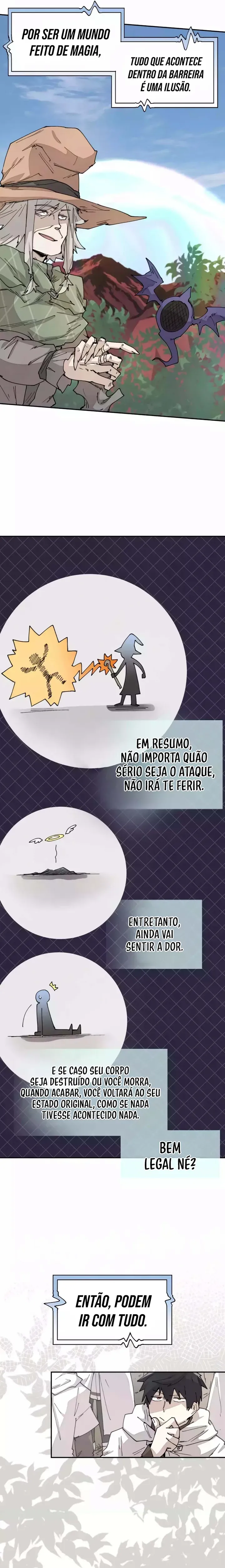 A Reencarnação do Grande Mago da Equipe do Herói Capítulo 49 Página 10