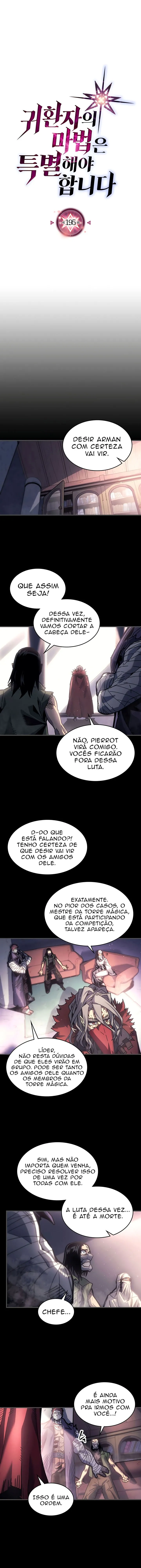 A Returner's Magic Should Be Special Capítulo 195 Página 7