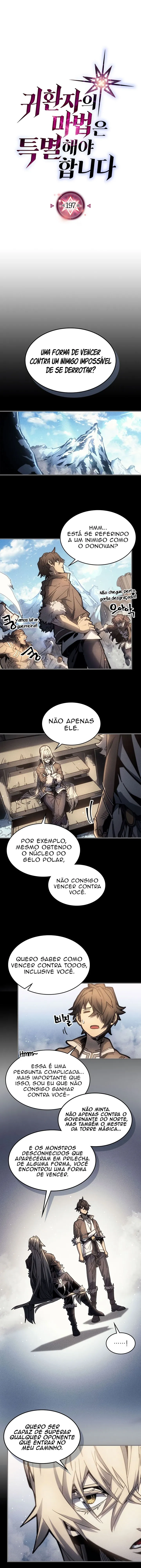 A Returner's Magic Should Be Special Capítulo 197 Página 2