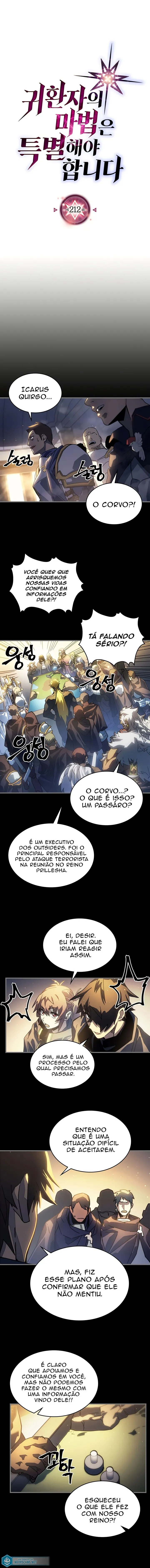 A Returner's Magic Should Be Special Capítulo 212 Página 2