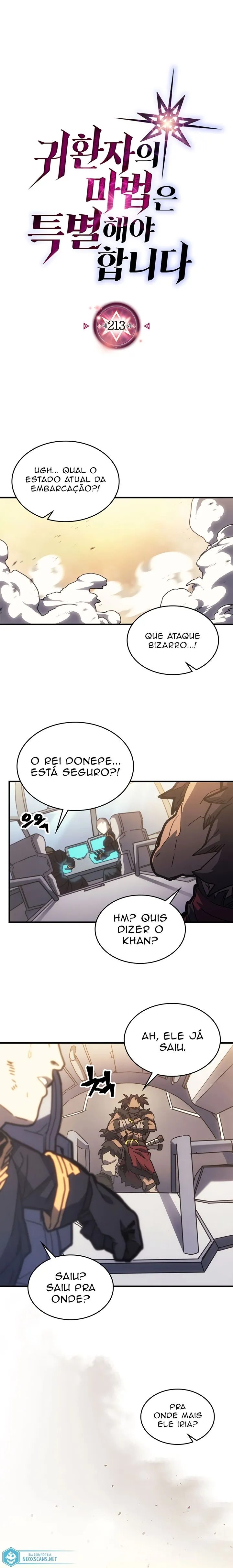 A Returner's Magic Should Be Special Capítulo 213 Página 2