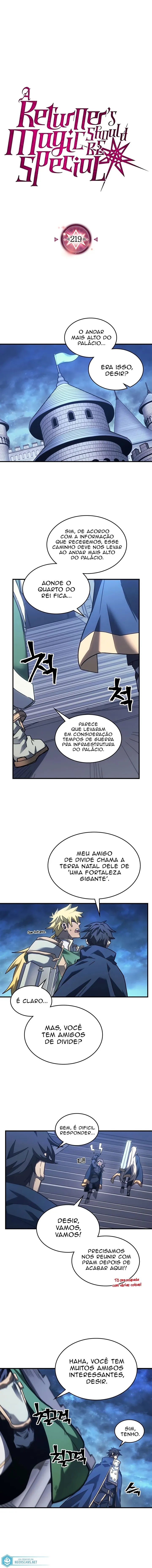 A Returner's Magic Should Be Special Capítulo 219 Página 2
