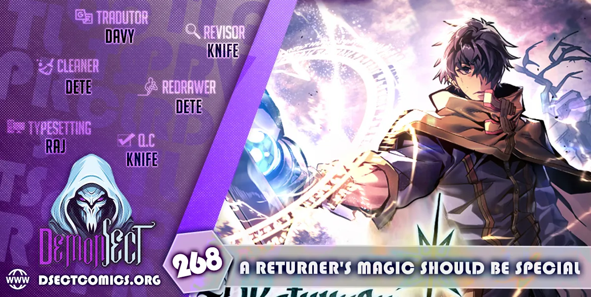 A Returner's Magic Should Be Special Capítulo 268 Página 1