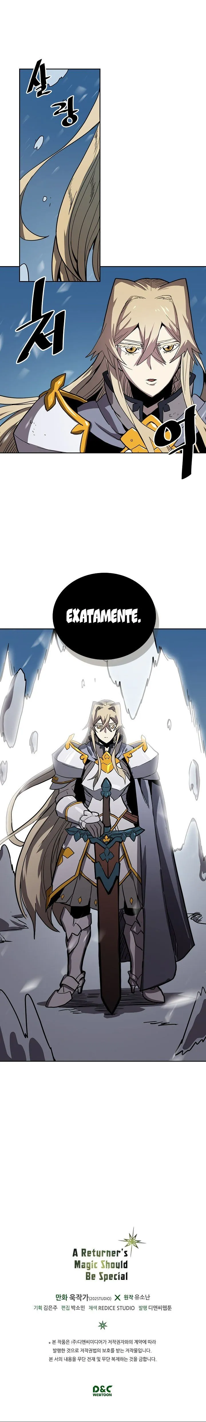 A Returner's Magic Should Be Special Capítulo 58 Página 14