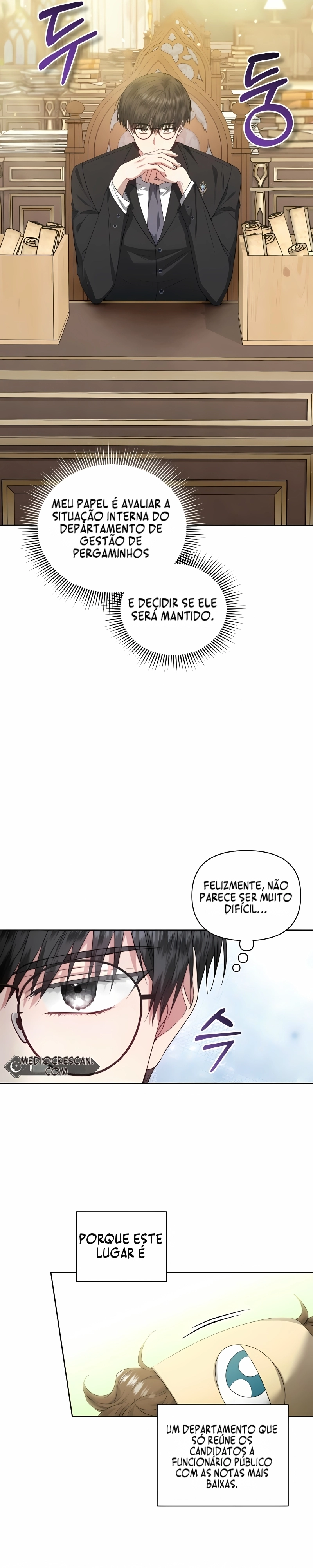 A Servidora Pública de Baixa Patente Quer Ser Promovido. Capítulo 1 Página 11