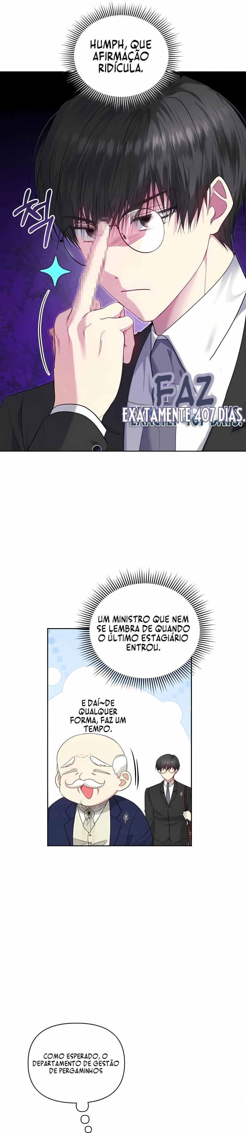 A Servidora Pública de Baixa Patente Quer Ser Promovido. Capítulo 1 Página 3