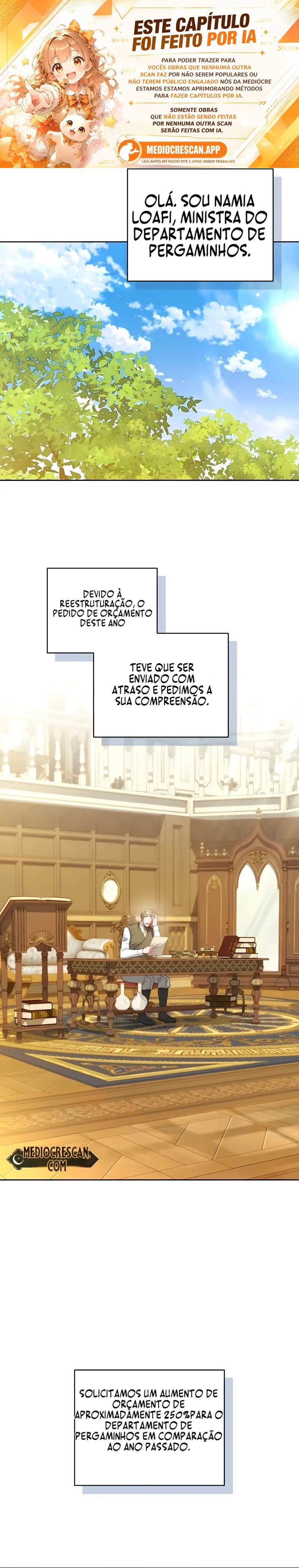 A Servidora Pública de Baixa Patente Quer Ser Promovido. Capítulo 25 Página 1
