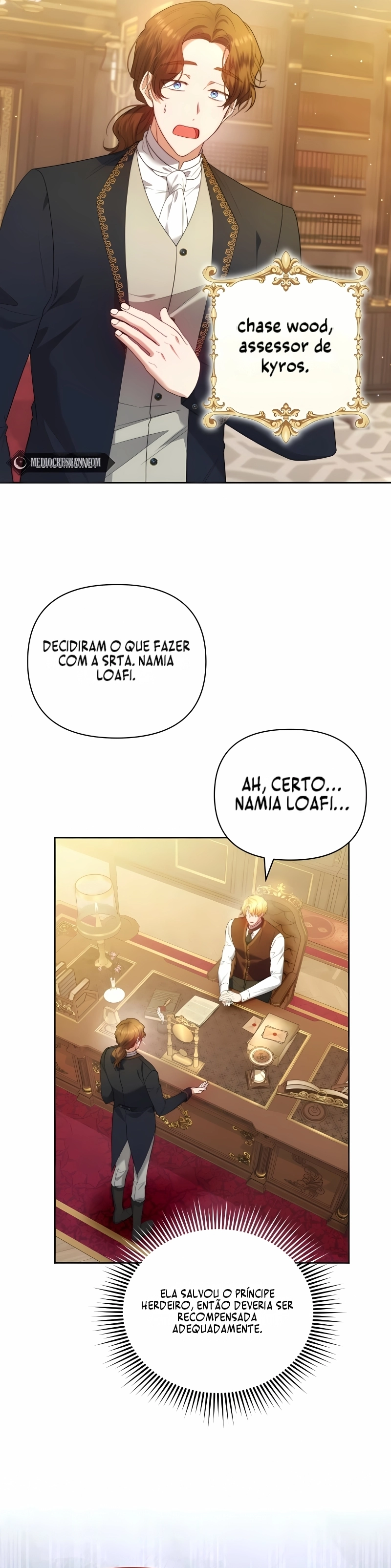 A Servidora Pública de Baixa Patente Quer Ser Promovido. Capítulo 3 Página 37