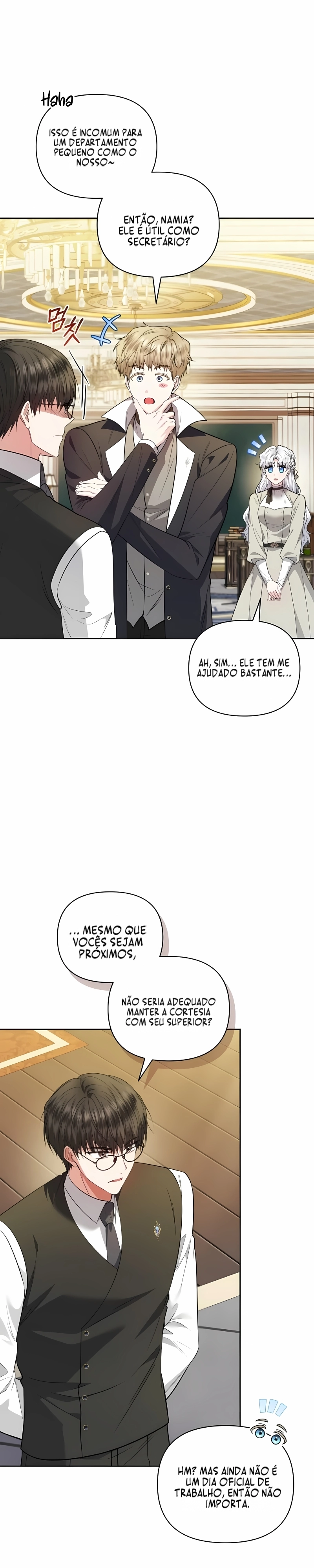 A Servidora Pública de Baixa Patente Quer Ser Promovido. Capítulo 46 Página 8