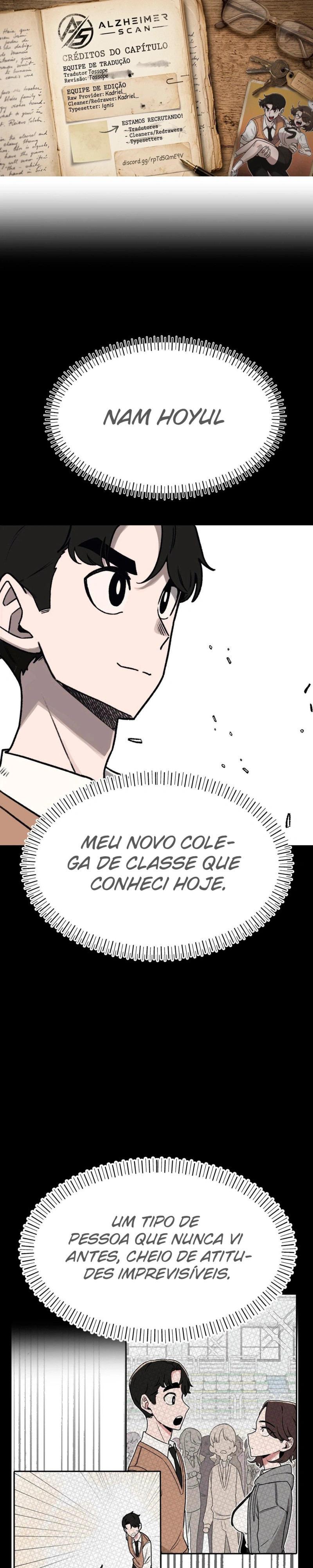Um colega de classe de olhar perspicaz Capítulo 3 Página 1