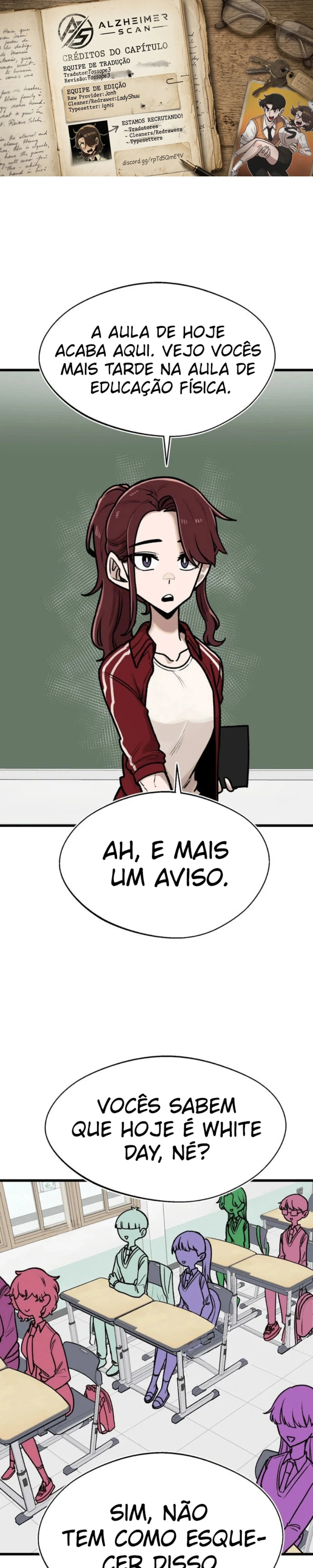 Um colega de classe de olhar perspicaz Capítulo 8 Página 1