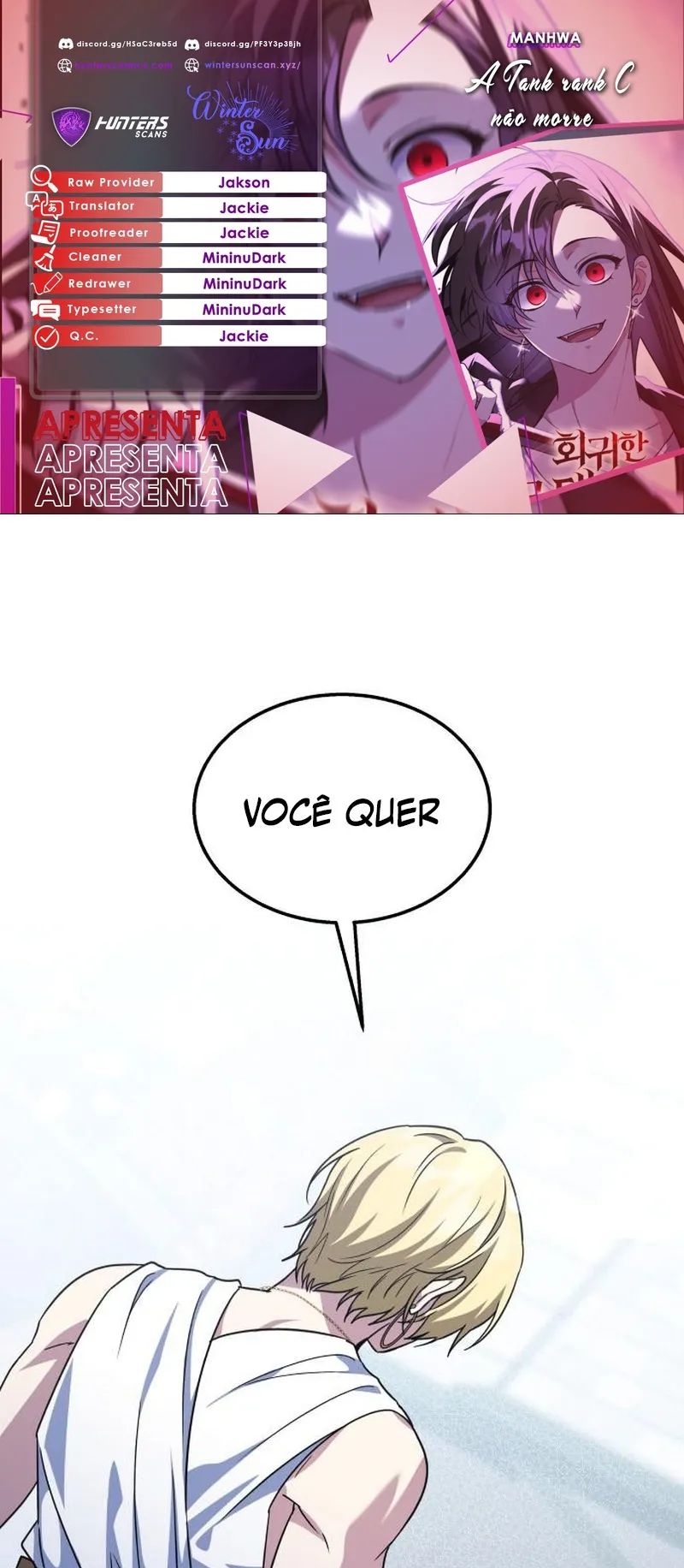 A Tank C Não Morre! Capítulo 13 Página 1