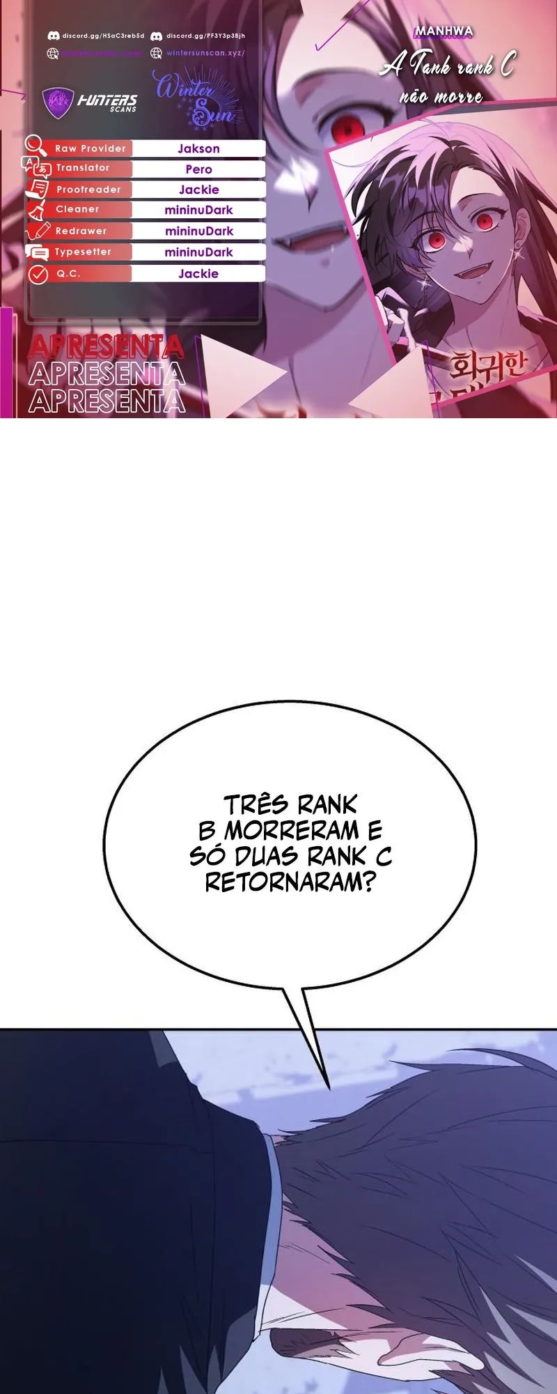 A Tank C Não Morre! Capítulo 4 Página 1