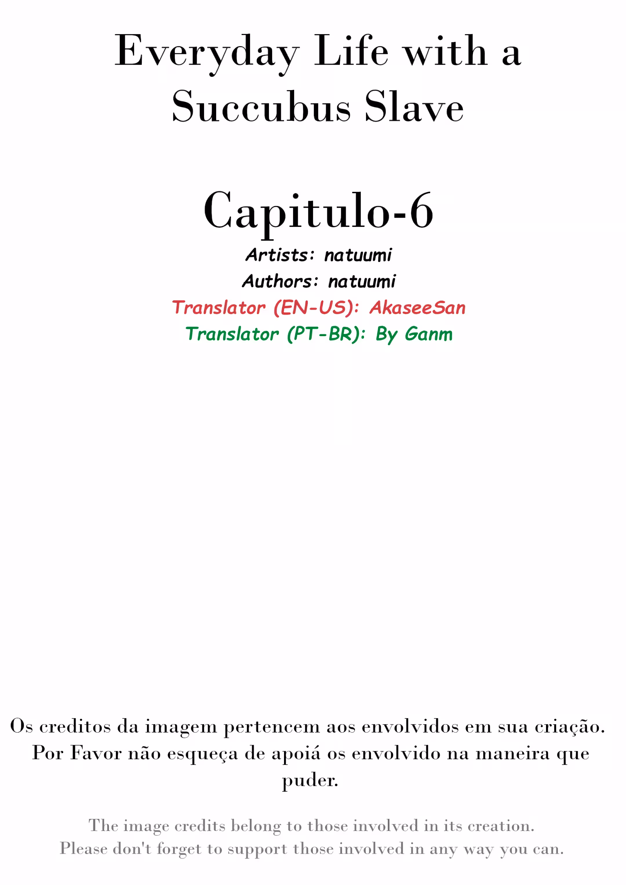 A Vida Cotidiana com Minha Submissa Succuba Capítulo 6 Página 1