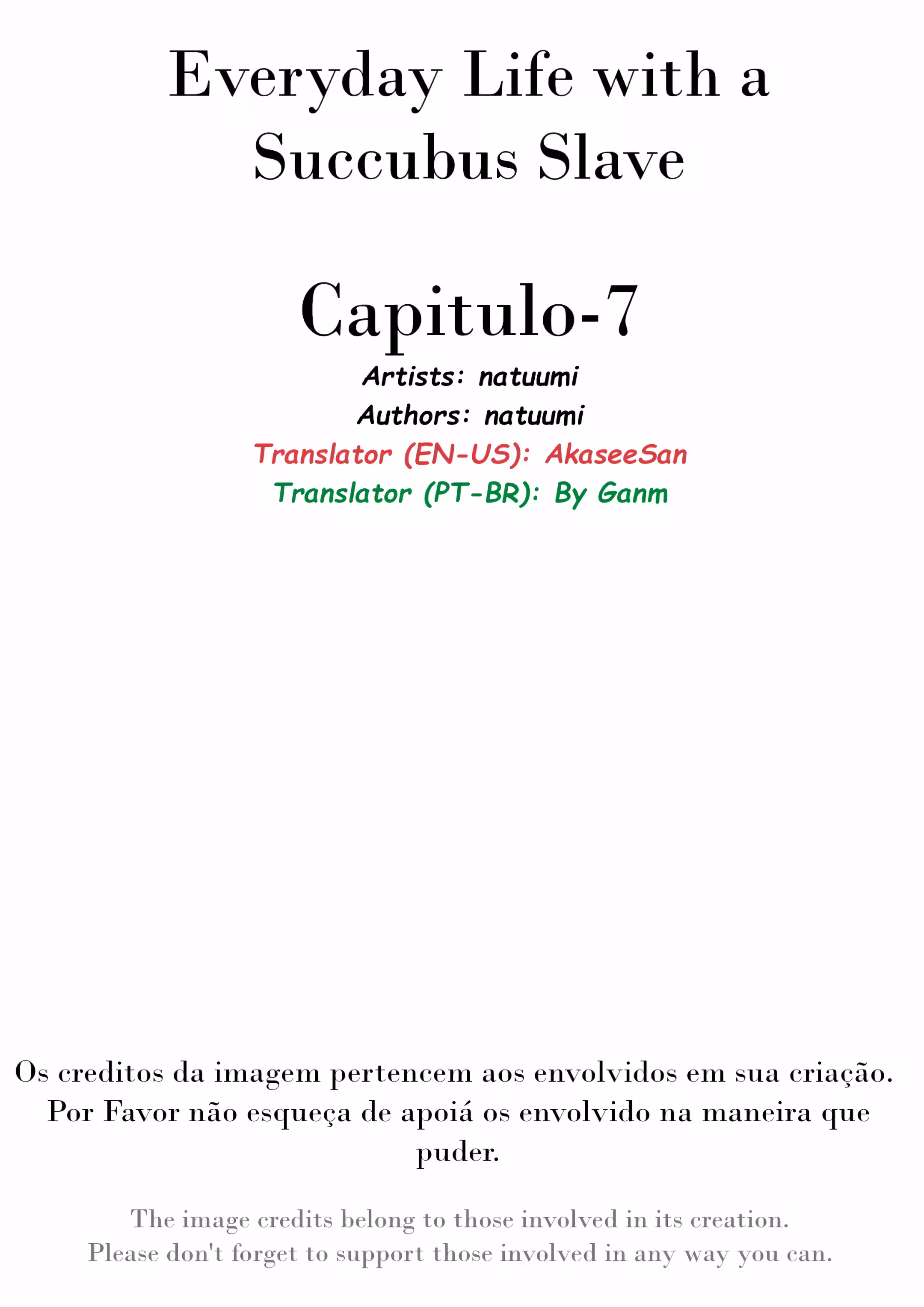 A Vida Cotidiana com Minha Submissa Succuba Capítulo 7 Página 1
