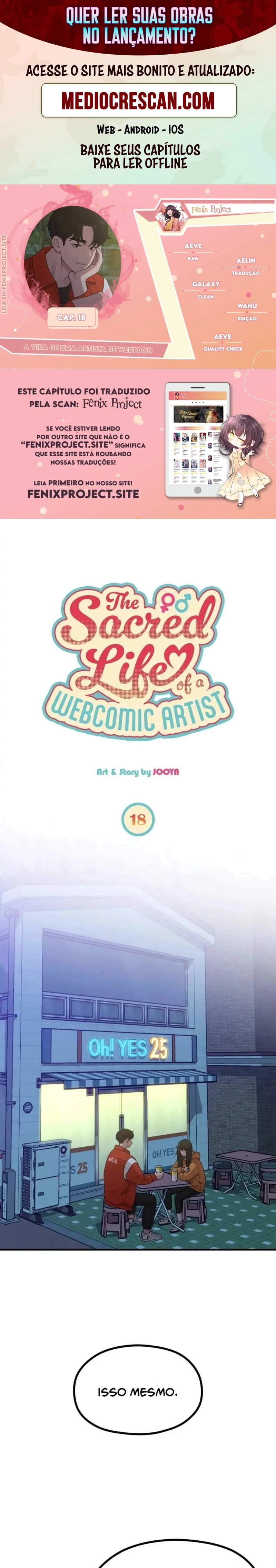 A Vida De Uma Artista De Webtoon Capítulo 18 Página 1