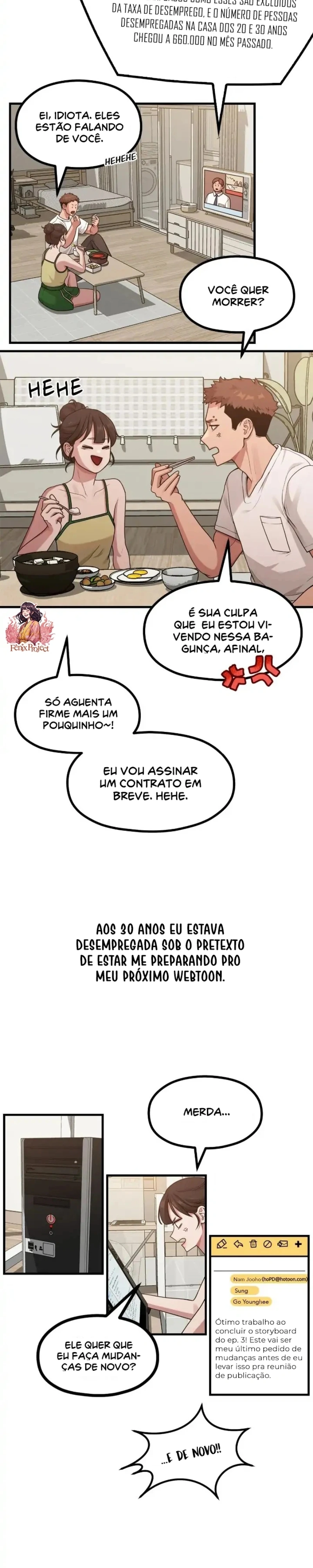 A Vida De Uma Artista De Webtoon Capítulo 19 Página 7