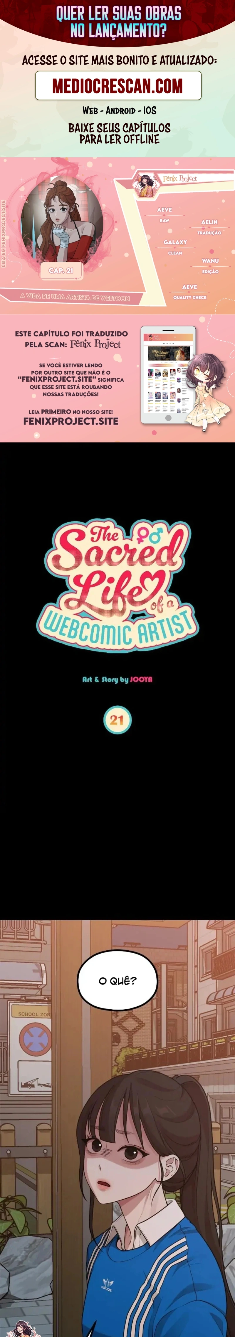 A Vida De Uma Artista De Webtoon Capítulo 21 Página 1