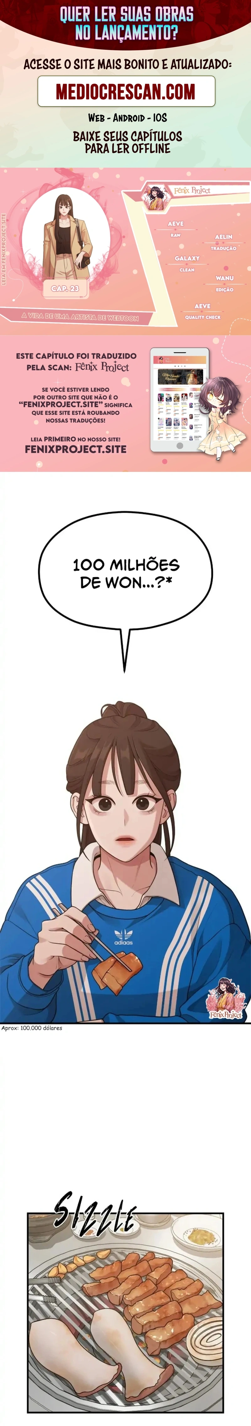 A Vida De Uma Artista De Webtoon Capítulo 23 Página 1
