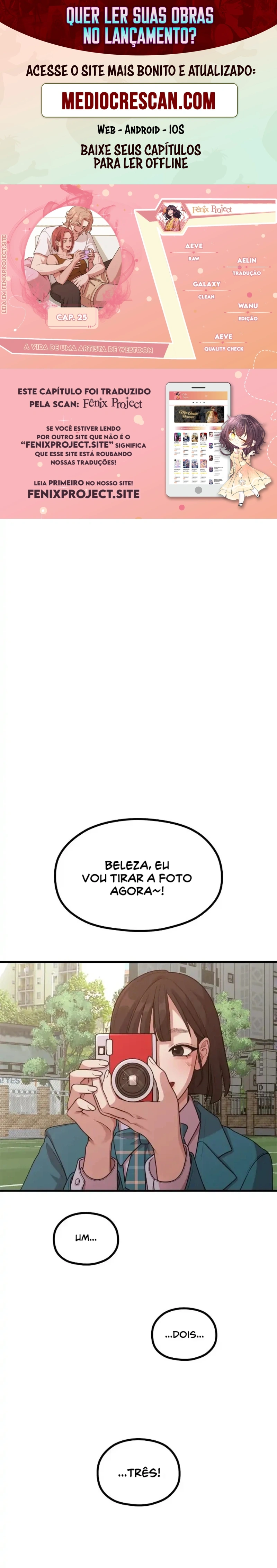 A Vida De Uma Artista De Webtoon Capítulo 25 Página 1
