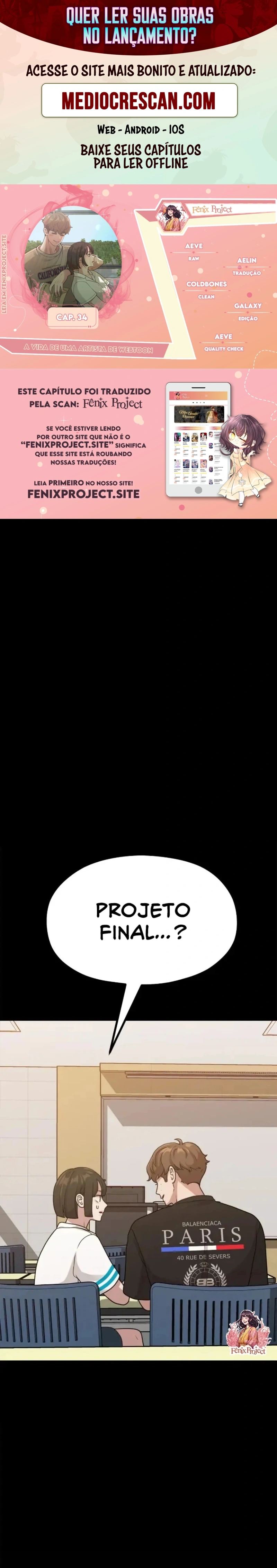 A Vida De Uma Artista De Webtoon Capítulo 34 Página 1