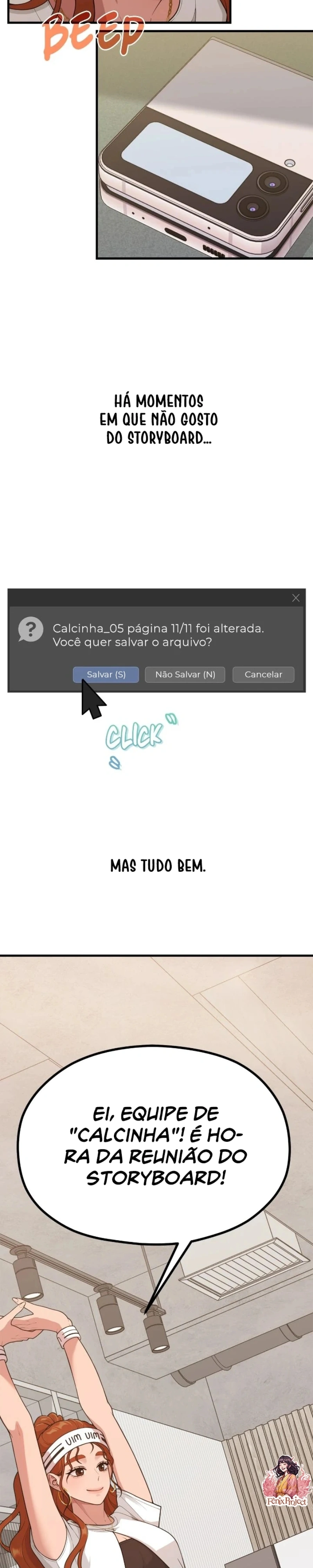 A Vida De Uma Artista De Webtoon Capítulo 37 Página 3
