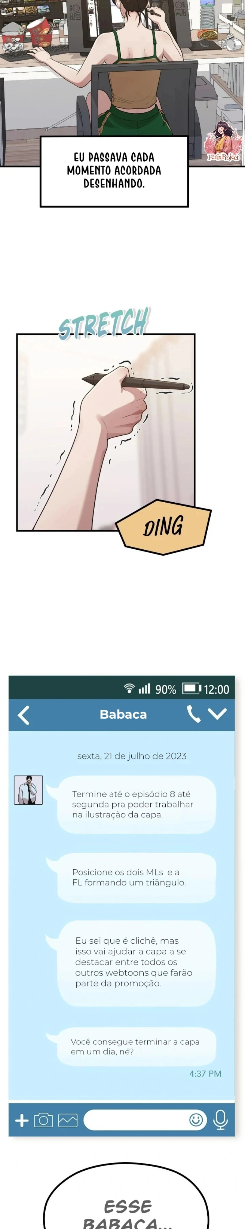 A Vida De Uma Artista De Webtoon Capítulo 39 Página 7