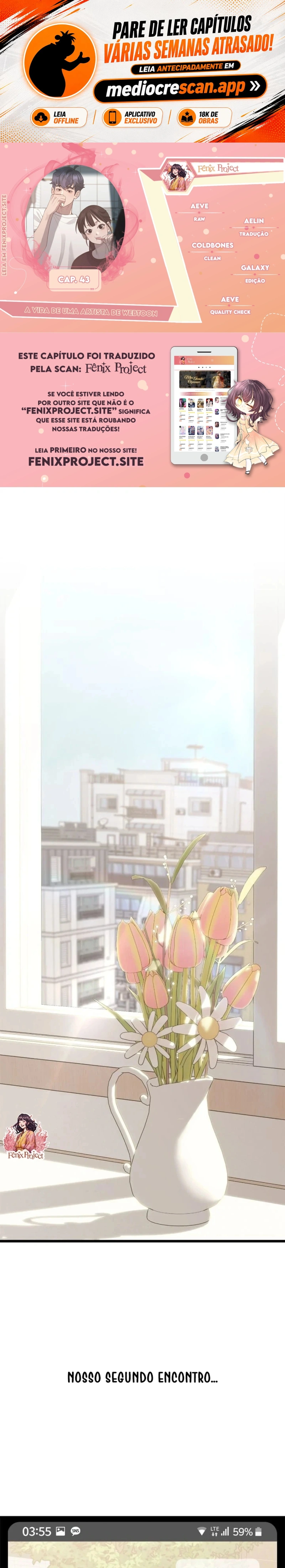 A Vida De Uma Artista De Webtoon Capítulo 43 Página 1