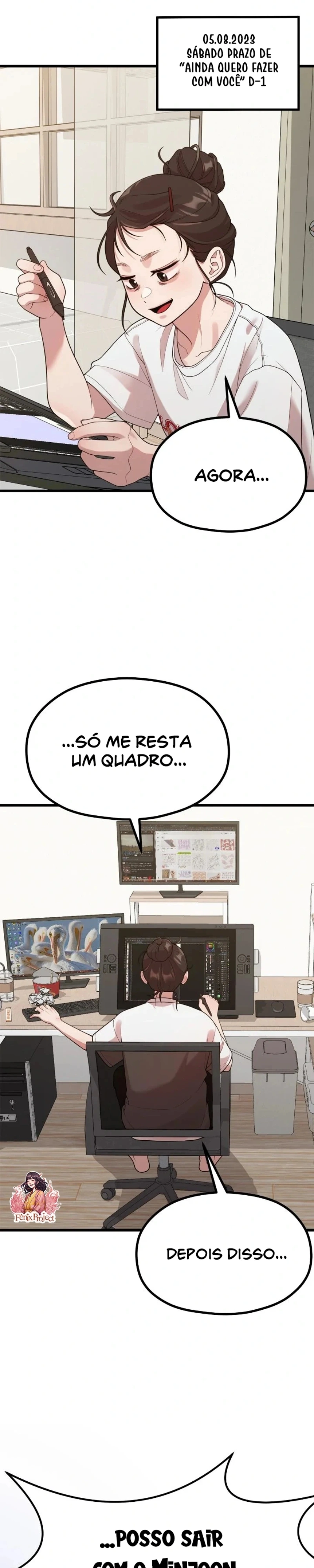 A Vida De Uma Artista De Webtoon Capítulo 43 Página 3