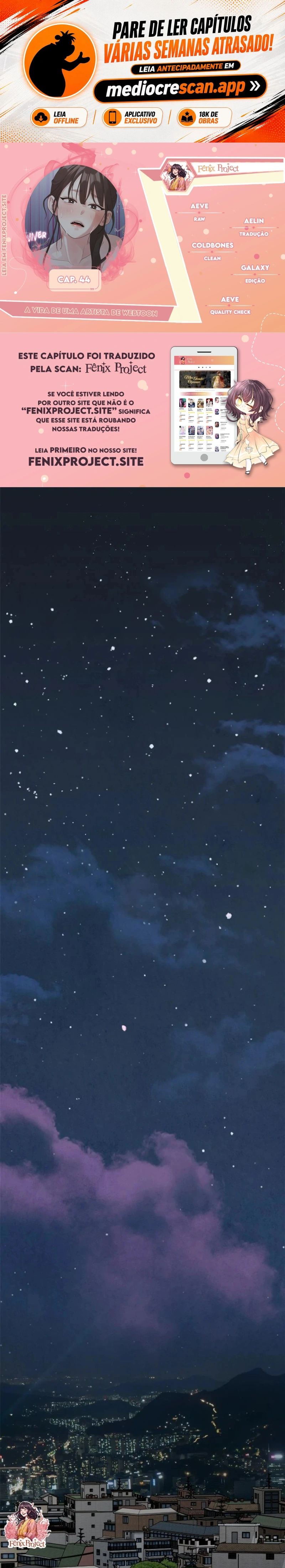 A Vida De Uma Artista De Webtoon Capítulo 44 Página 1