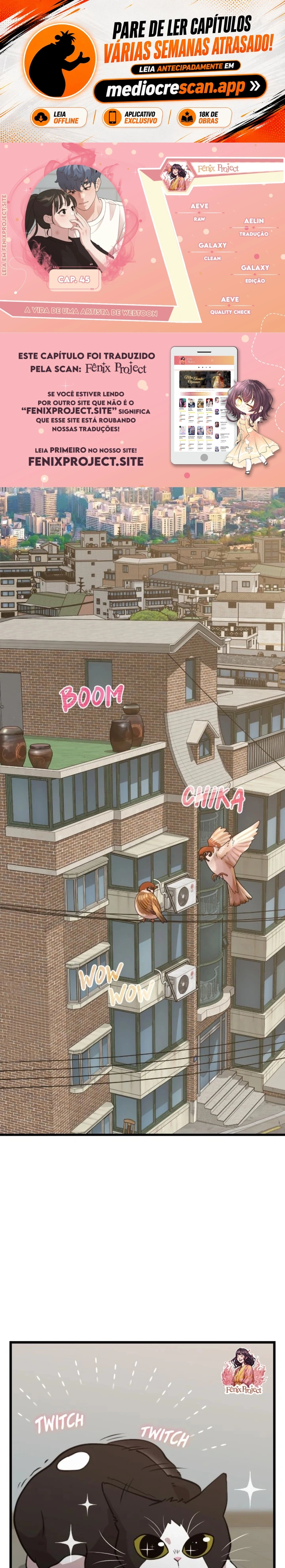 A Vida De Uma Artista De Webtoon Capítulo 45 Página 1