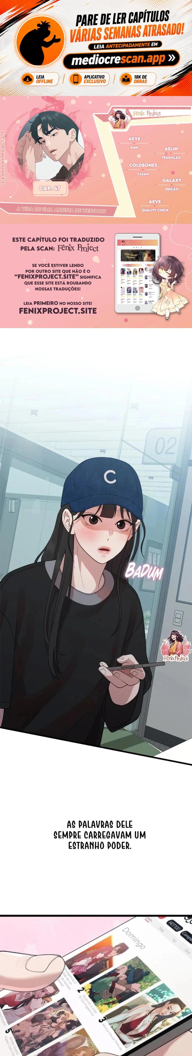 A Vida De Uma Artista De Webtoon Capítulo 47 Página 1