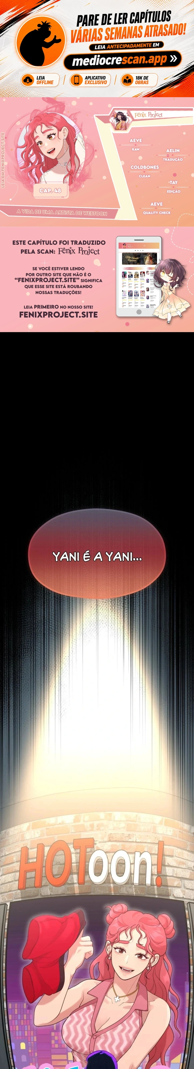 A Vida De Uma Artista De Webtoon Capítulo 48 Página 1