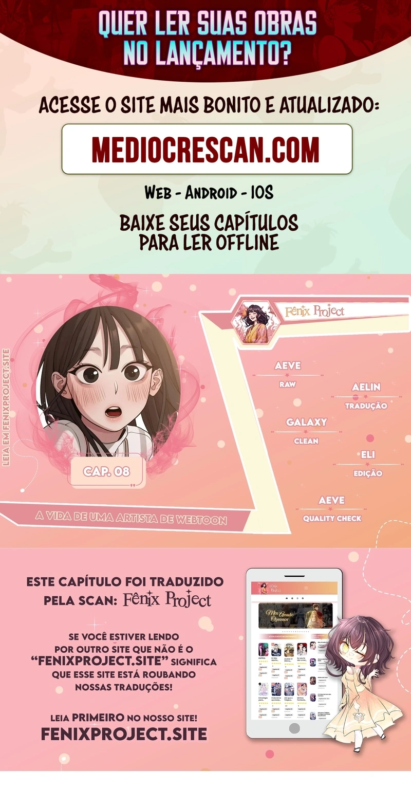 A Vida De Uma Artista De Webtoon Capítulo 8 Página 1