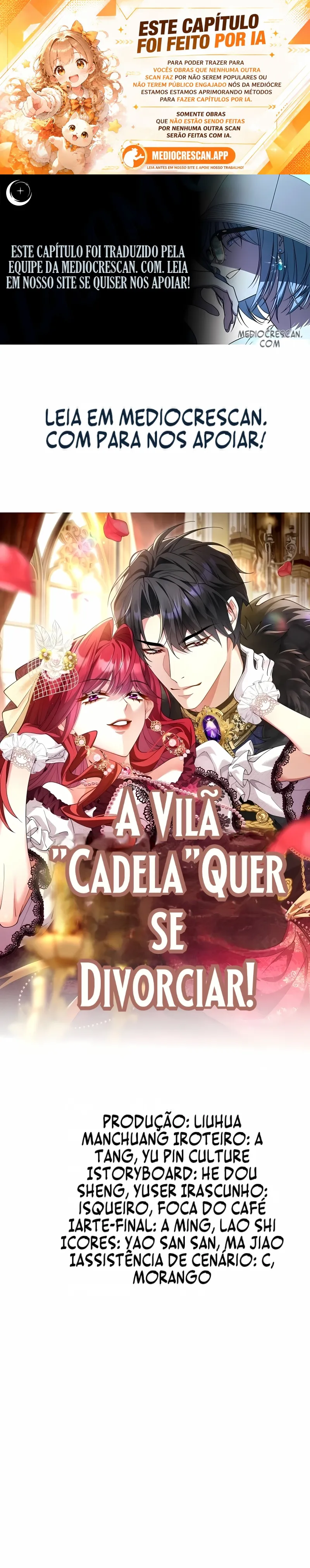 A Vilã Obcecada Vai se Divorciar! Capítulo 42 Página 1