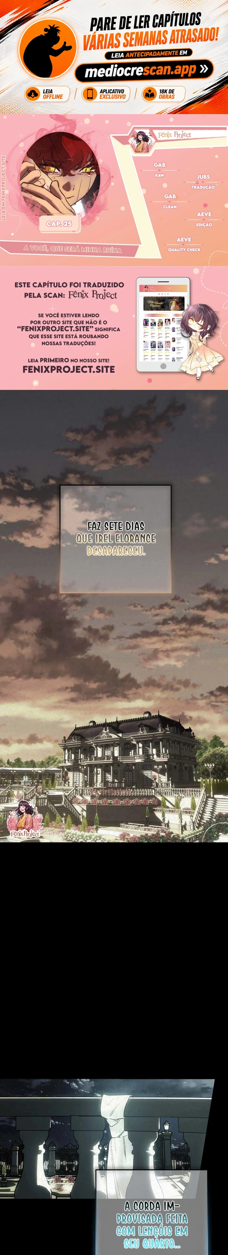 A Você, Que Será Minha Ruína Capítulo 25 Página 1