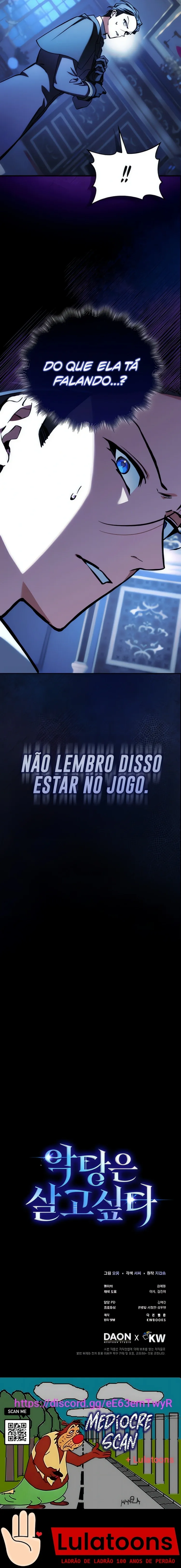 A Vontade de Sobreviver de um Vilão Capítulo 12 Página 11