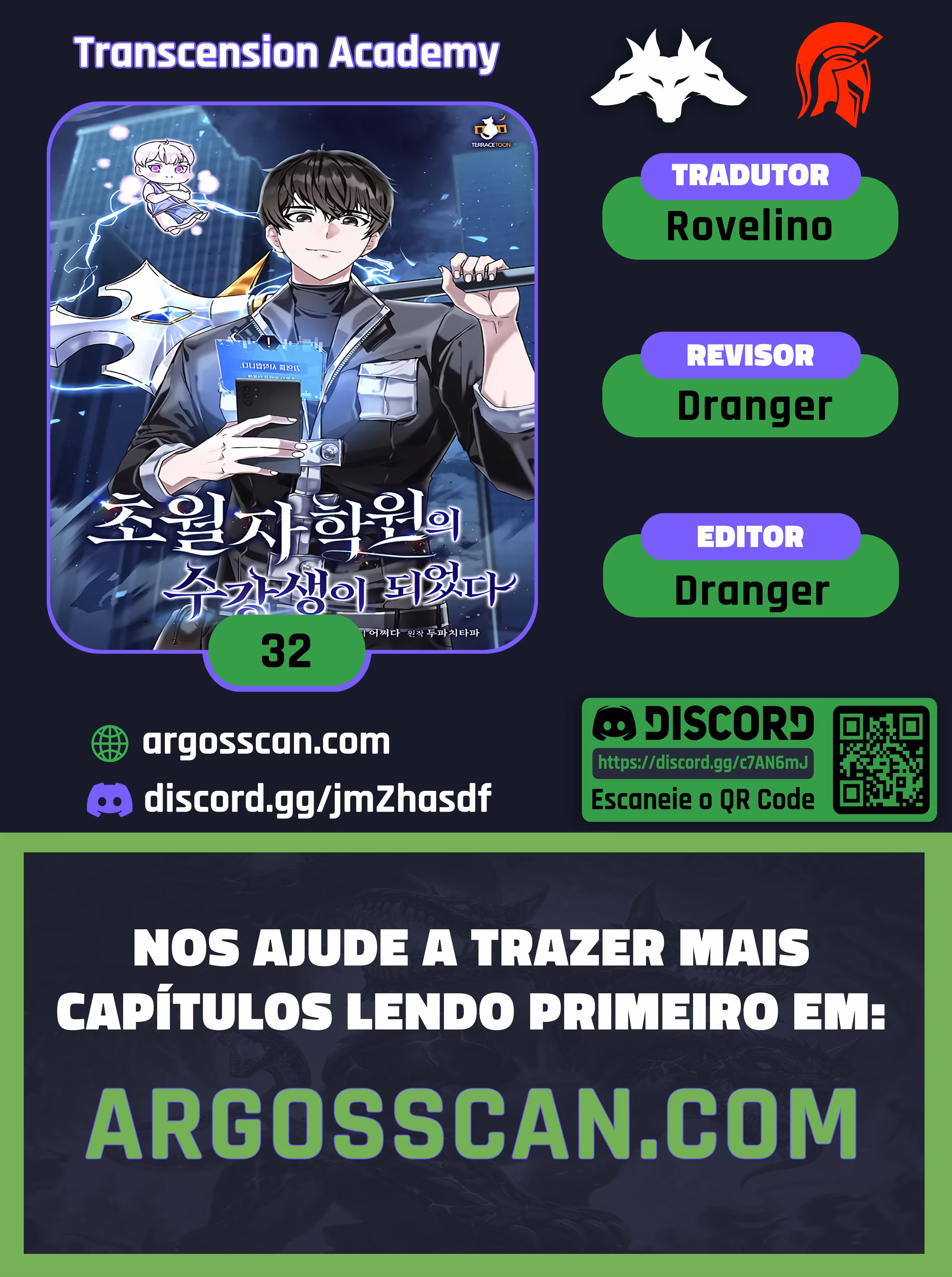 Academia da Transcendência Capítulo 32 Página 1
