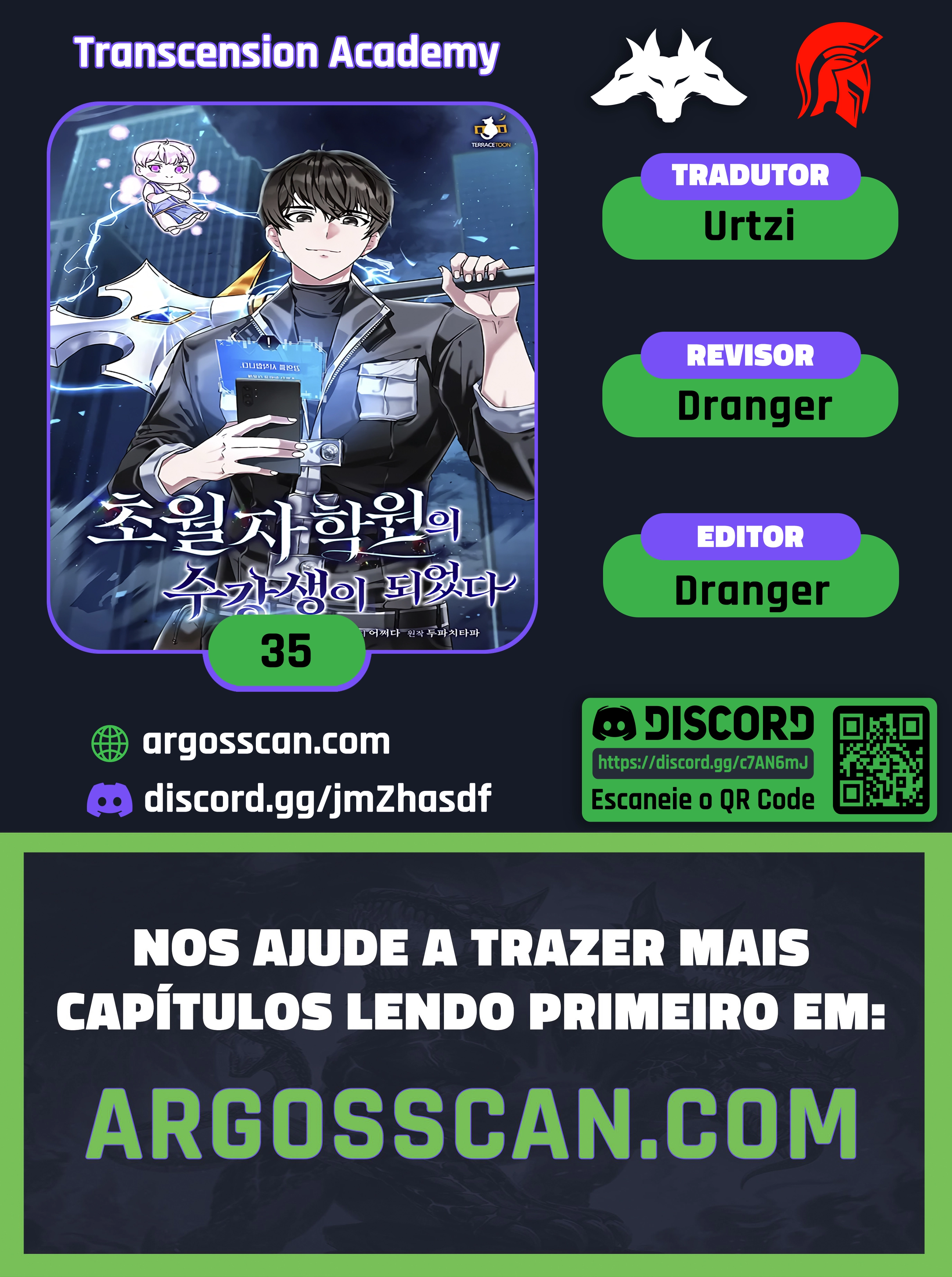 Academia da Transcendência Capítulo 35 Página 1