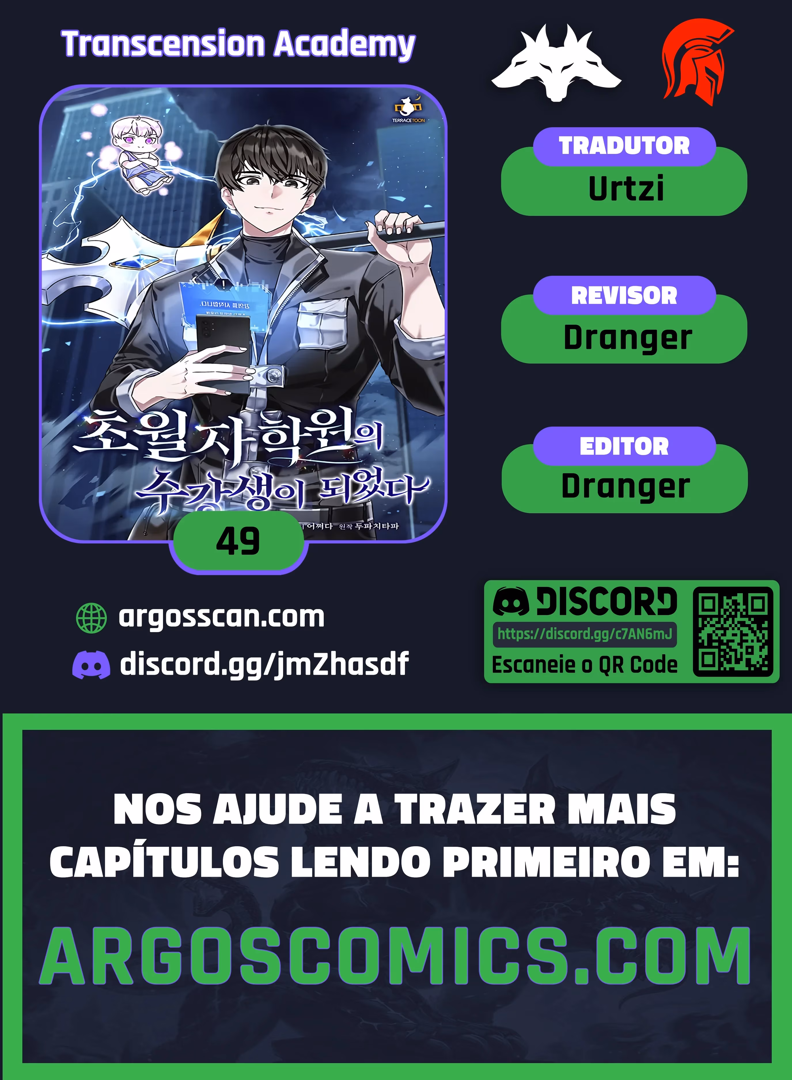 Academia da Transcendência Capítulo 49 Página 1