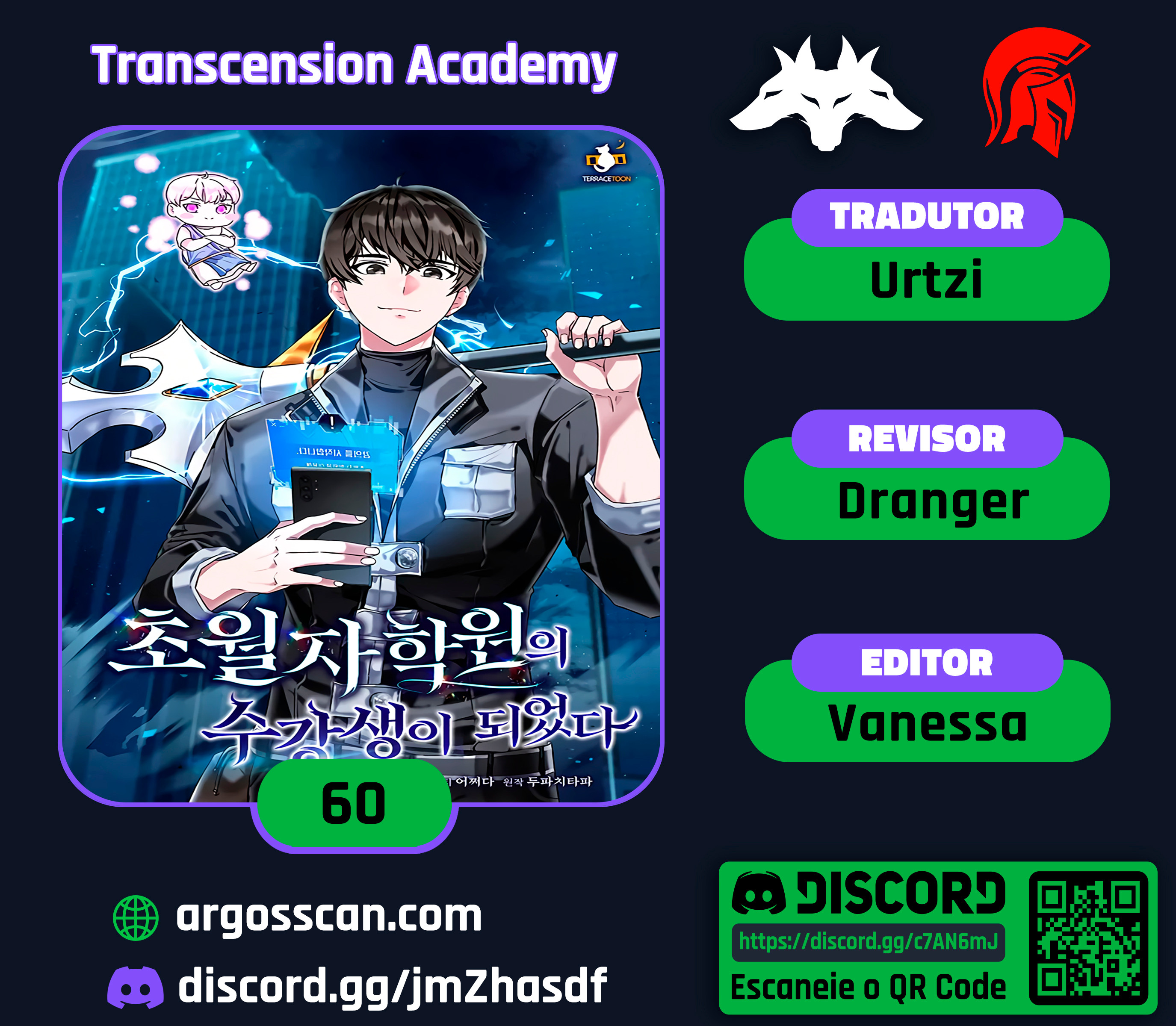 Academia da Transcendência Capítulo 60 Página 1