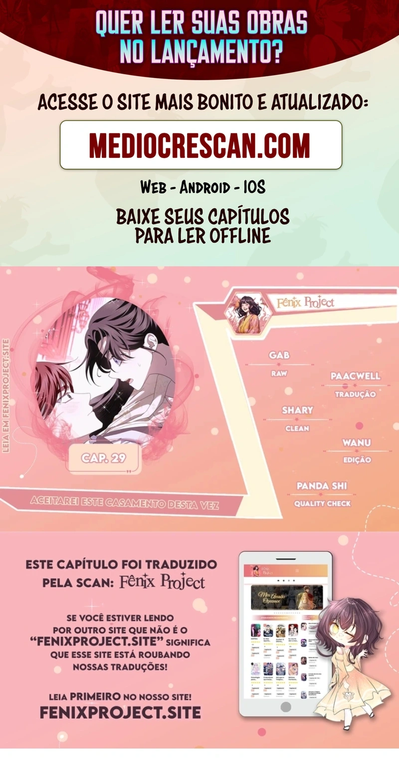 Aceitarei Este Casamento Desta Vez Capítulo 29 Página 1