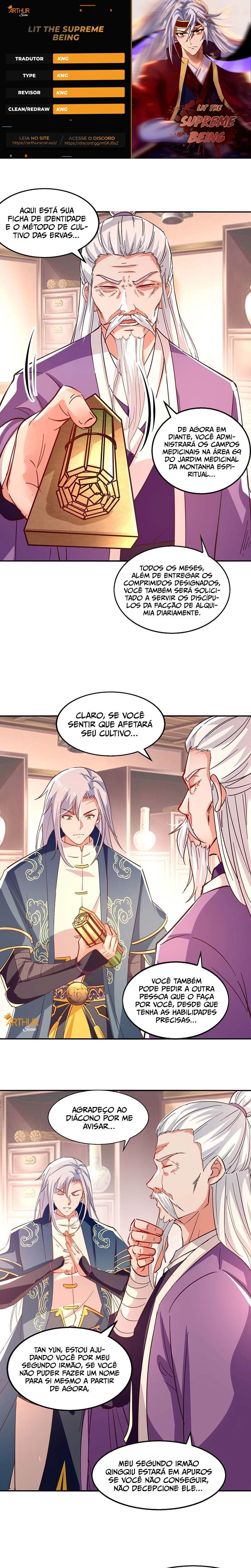 Acendeu o Ser Supremo Capítulo 102 Página 1