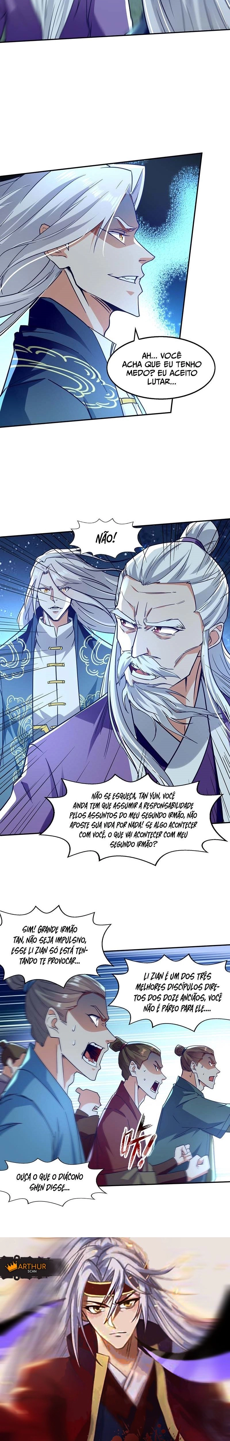 Acendeu o Ser Supremo Capítulo 106 Página 8