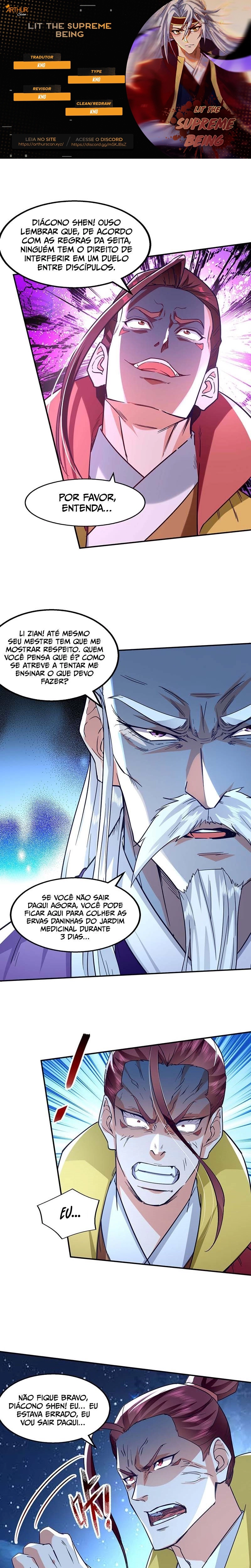 Acendeu o Ser Supremo Capítulo 107 Página 1