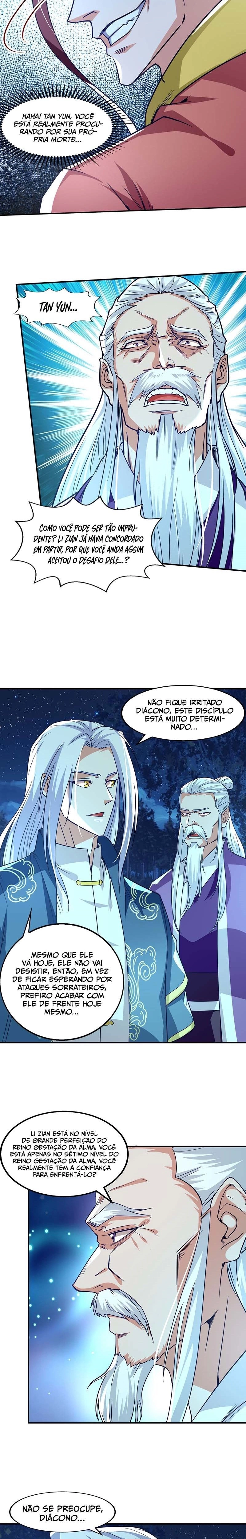 Acendeu o Ser Supremo Capítulo 107 Página 3