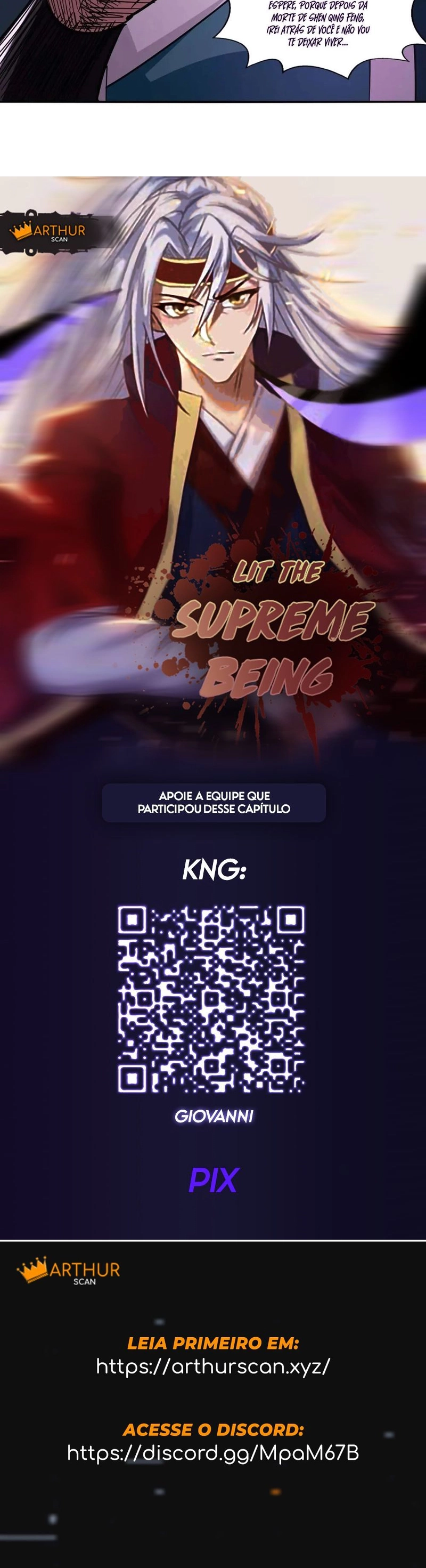 Acendeu o Ser Supremo Capítulo 113 Página 9