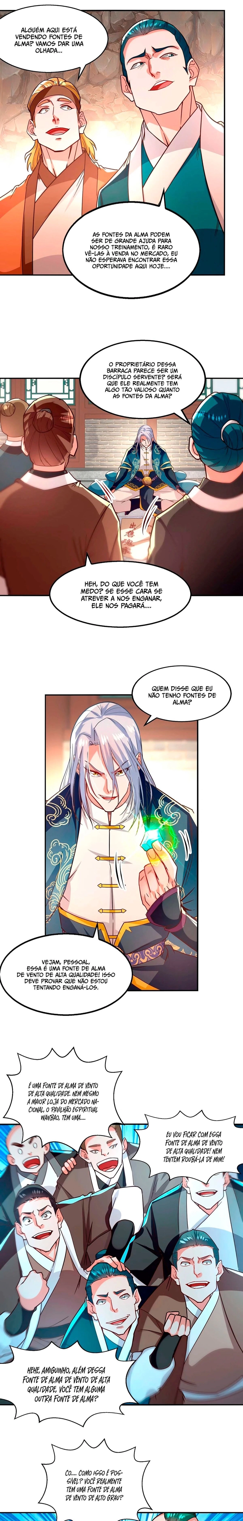 Acendeu o Ser Supremo Capítulo 117 Página 3