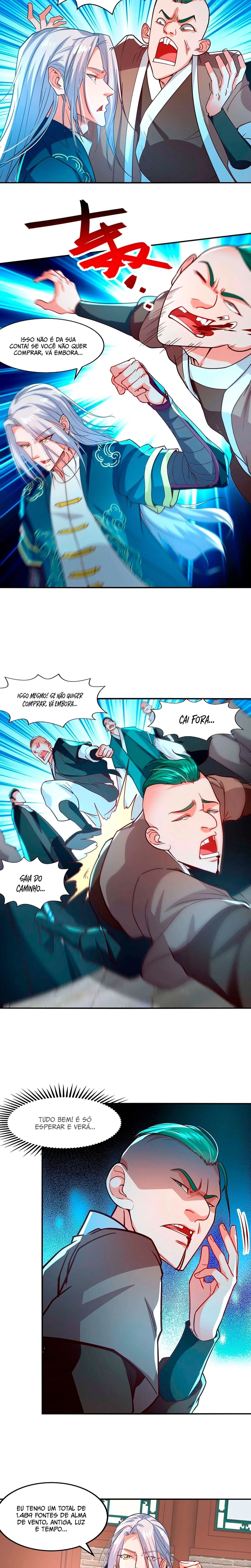 Acendeu o Ser Supremo Capítulo 117 Página 4