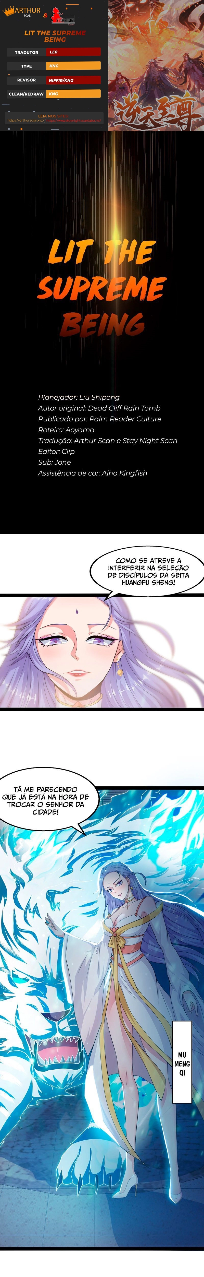 Acendeu o Ser Supremo Capítulo 12 Página 1